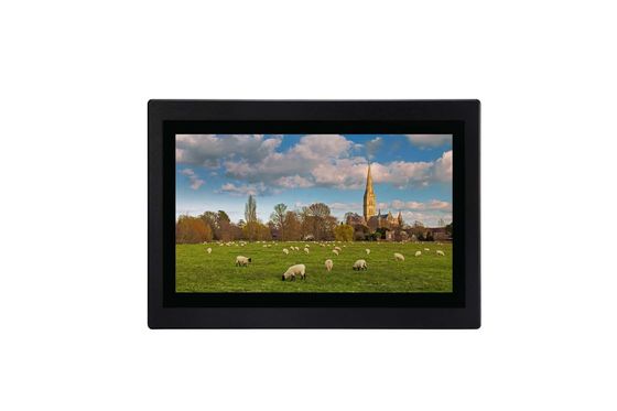 Дюйм ROHS экрана касания 15,6 монитора VGA/DVI промышленный LCD