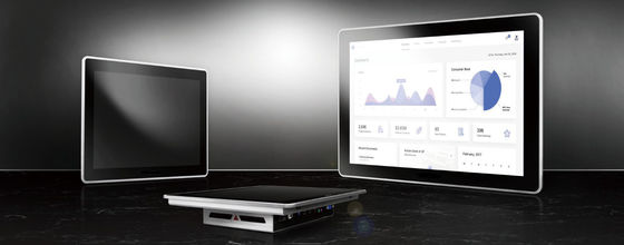 Водоустойчивый экран касания IP65 контролирует промышленное врезанное RoHS