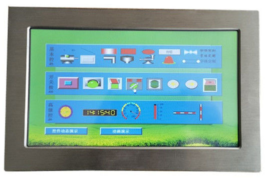 Интерфейс LCD IP65 сенсорной панели TFT сопротивляющийся DC 24V 10,1 дюймов