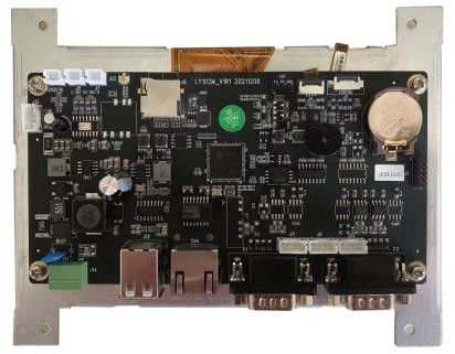 Сопротивляющийся дюйм TFT монитора 7 экрана касания держателя панели врезал